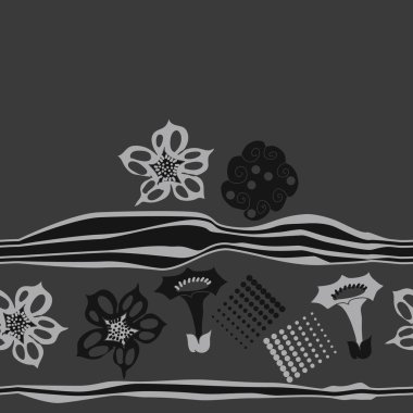 Kesintisiz soyut desen, vektör arka plan