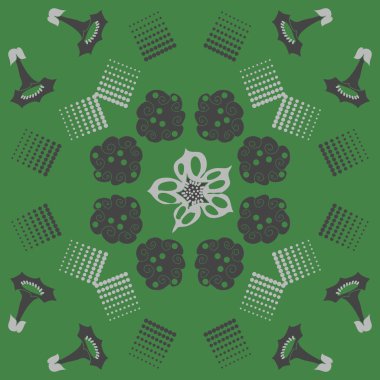 Kesintisiz soyut desen, vektör arka plan