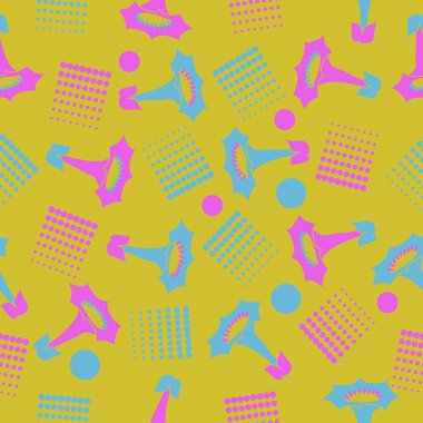 Kesintisiz soyut desen, vektör arka plan