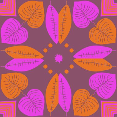 Kesintisiz soyut desen, vektör arka plan