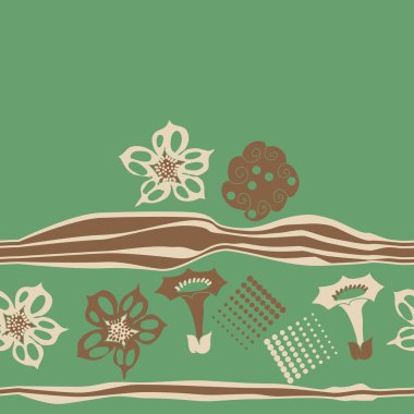 Kesintisiz soyut desen, vektör arka plan