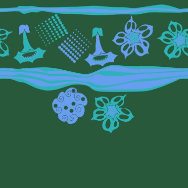 Kesintisiz soyut desen, vektör arka plan