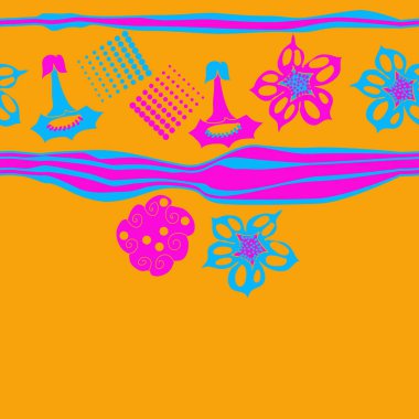 Kesintisiz soyut desen, vektör arka plan