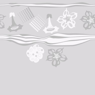 Kesintisiz soyut desen, vektör arka plan