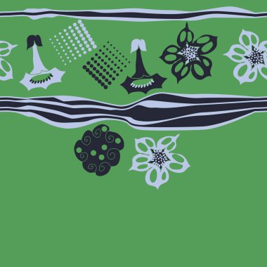 Kesintisiz soyut desen, vektör arka plan