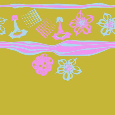 Kesintisiz soyut desen, vektör arka plan