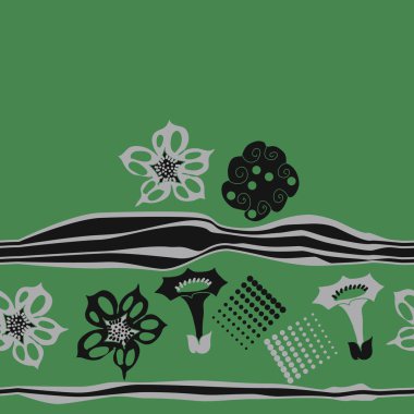 Kesintisiz soyut desen, vektör arka plan