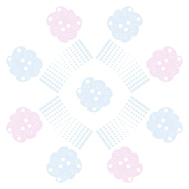 Kesintisiz soyut desen, vektör arka plan