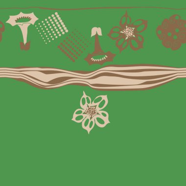 Kesintisiz soyut desen, vektör arka plan