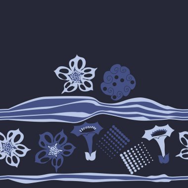 Kesintisiz soyut desen, vektör arka plan