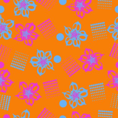 Kesintisiz soyut desen, vektör arka plan