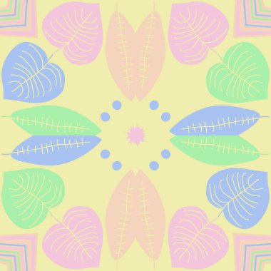 Kesintisiz soyut desen, vektör arka plan