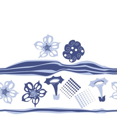 Kesintisiz soyut desen, vektör arka plan