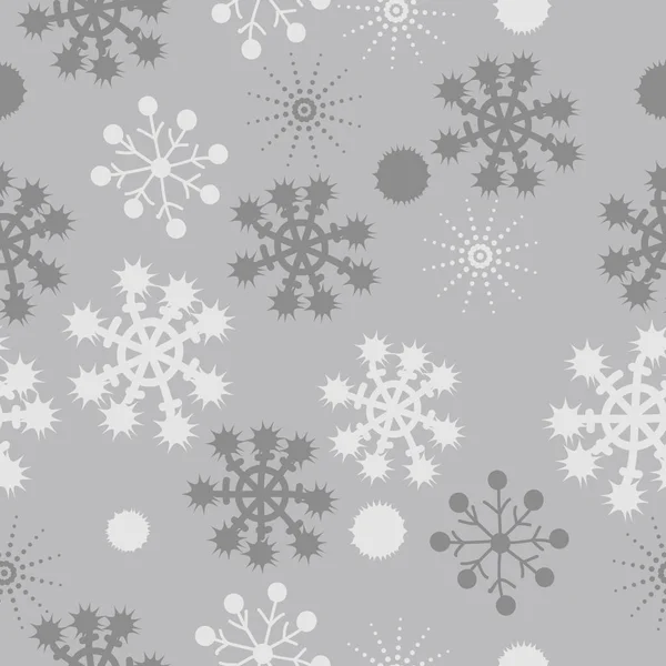 Soyut basit kar yağışları Dikişsiz desen