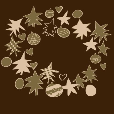 kutlama yıldız dikişsiz desen, vektör illüstrasyon