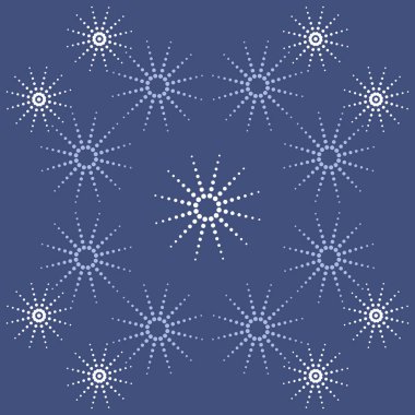 kutlama yıldız dikişsiz desen, vektör illüstrasyon