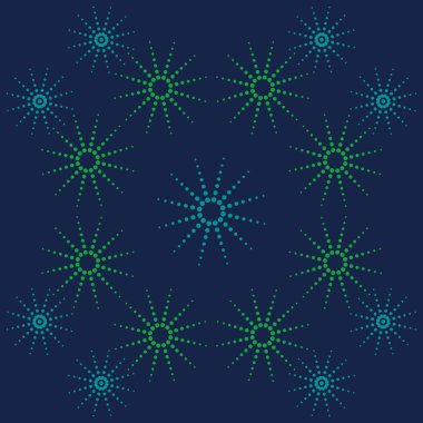 kutlama yıldız dikişsiz desen, vektör illüstrasyon