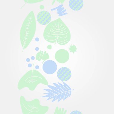 Arka planda kesintisiz ağaç yaprağı kümesi