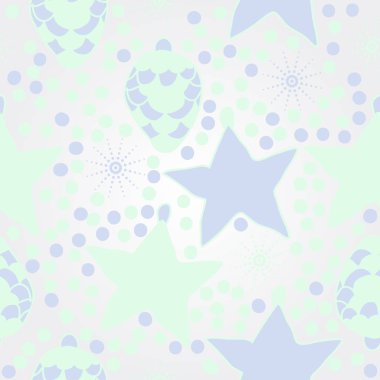 arka plan için sorunsuz Noel deseni, vektör illüstrasyon