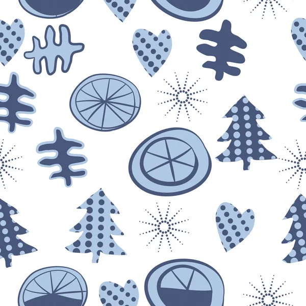 arka plan için sorunsuz Noel deseni, vektör illüstrasyon