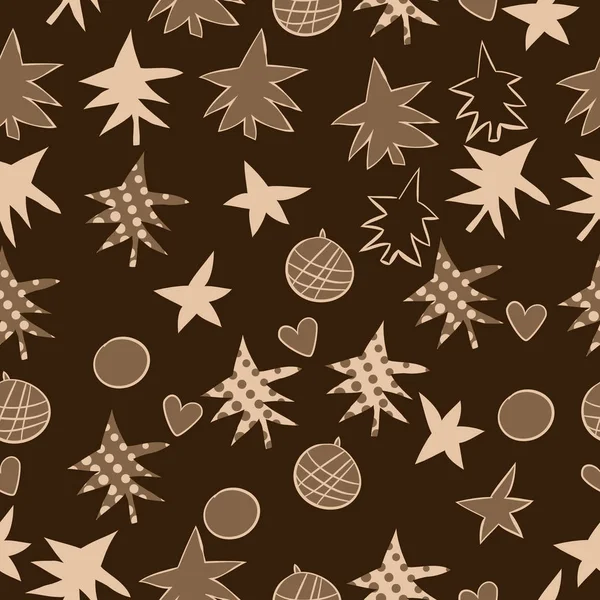 arka plan için sorunsuz Noel deseni, vektör illüstrasyon