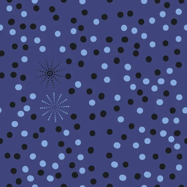 Fond Avec Des Points Des Feux Artifice — Image vectorielle