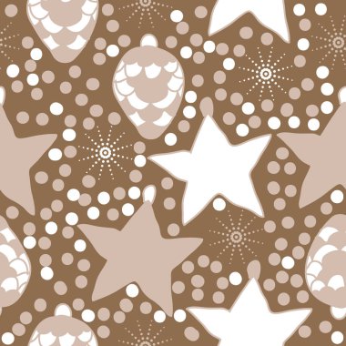 arka plan için sorunsuz Noel deseni, vektör illüstrasyon