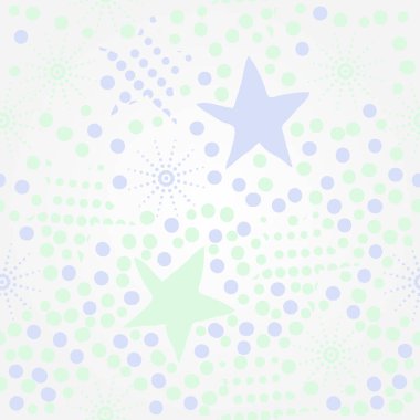 kutlama yıldız dikişsiz desen, vektör illüstrasyon