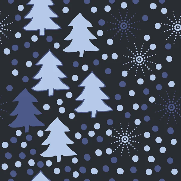 Motif Noël Sans Couture Pour Fond Illustration Vectorielle — Image vectorielle