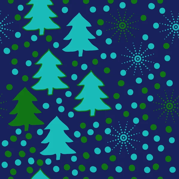无缝的圣诞图案的背景 矢量插图 — 图库矢量图片