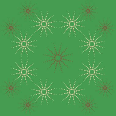 kutlama yıldız dikişsiz desen, vektör illüstrasyon