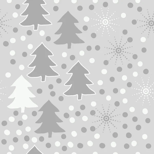 ベクトルイラストのためのシームレスなクリスマスパターン — ストックベクタ