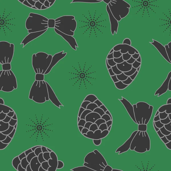 arka plan için sorunsuz Noel deseni, vektör illüstrasyon