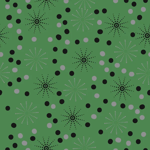 Celebration Stars Seamless Pattern Vector Illustration — Stock Vector