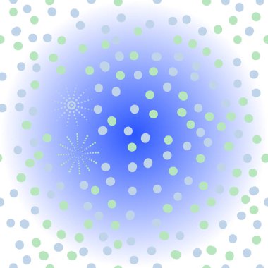 nokta ve havai fişek ile arka plan