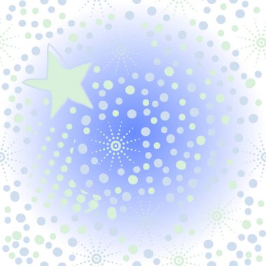 kutlama yıldız dikişsiz desen, vektör illüstrasyon