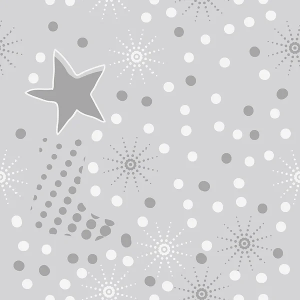 Célébrations Étoiles Motif Sans Couture Illustration Vectorielle — Image vectorielle
