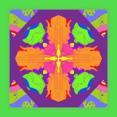 Soyut basit dairesel arka planın kusursuz deseni