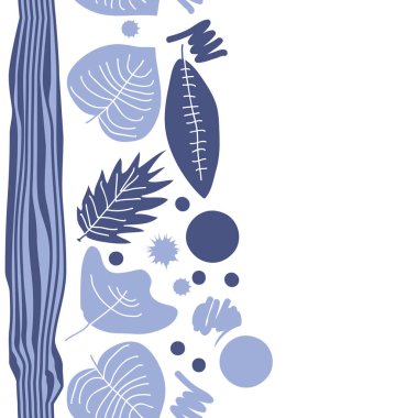 Arka planda kesintisiz ağaç yaprağı kümesi