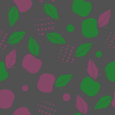 Elma ve yaprakları ile Seamless Modeli