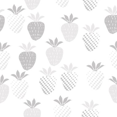 Renkli çilek ile dikişsiz desen