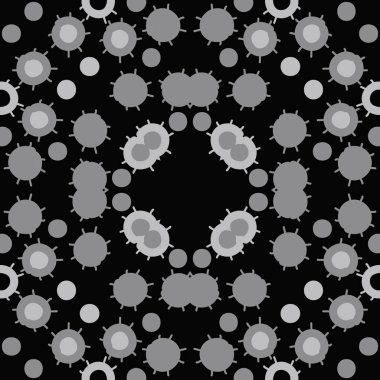 soyut dekoratif dairesel arka plan, kopyalama alanı 