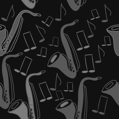 sanatsal soyut dikişsiz desen, vektör illüstrasyon