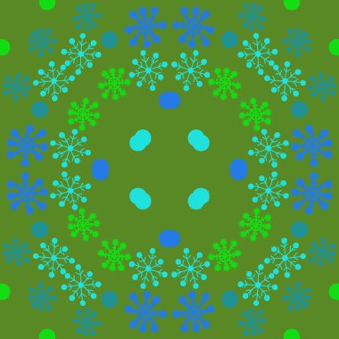 sanatsal soyut dikişsiz desen, vektör illüstrasyon