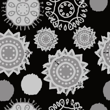 Daireler arka plan parlak renkli kompozisyon