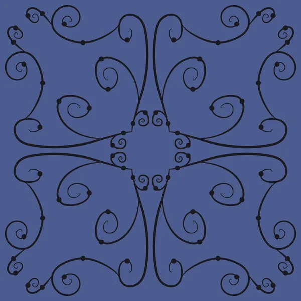Циркулярный Бесшовный Рисунок Цветных Мотивов — стоковый вектор
