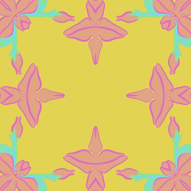 Soyut basit fraktalların kusursuz deseni