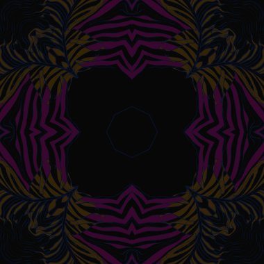 sanatsal soyut dikişsiz desen, vektör illüstrasyon