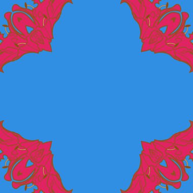 soyut renkli dairesel arka plan, kopyalama alanı  