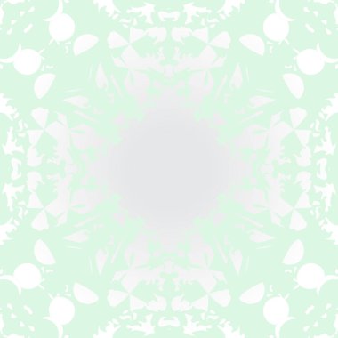 Fotokopi alanı ile dekoratif motif dairesel dikişsiz desen